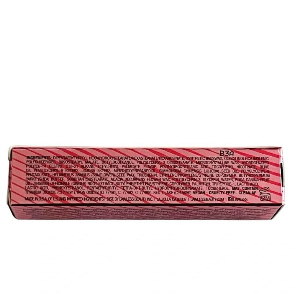 NEW Lawless Forget the Filler Lip Plumping Line Smoothing Balm Stick Georgie